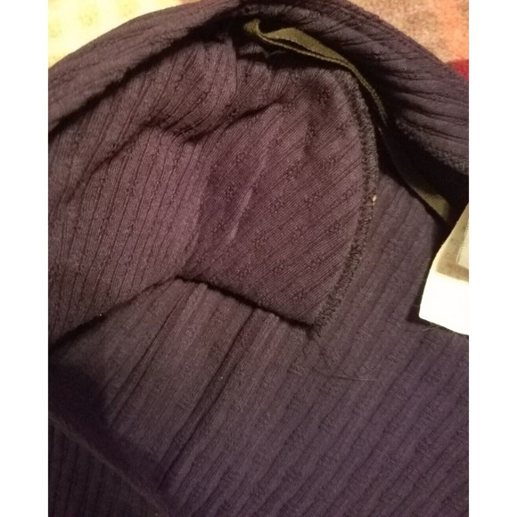 Rabbit Rabbit Rabbit Designs Blue 4-Button Crop Cardigan with Shoulder Pads 14W - Picture 4 of 6